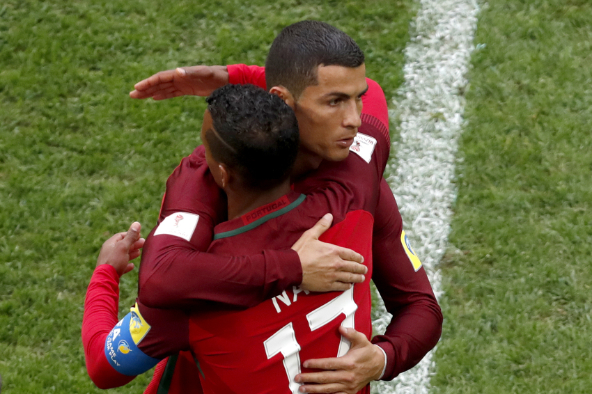 Nani i Ronaldo (Foto: EPA-EFE)