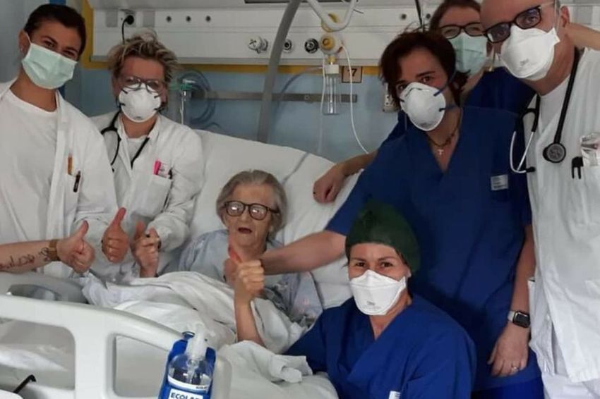 Alma je sa 95 godina najstarija osoba u Italiji koja je pobijedila koronavirus
