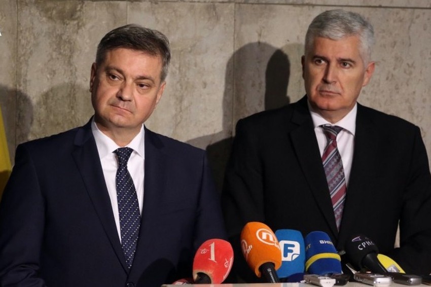 Denis Zvizdić i Dragan Čović (Foto: FENA)