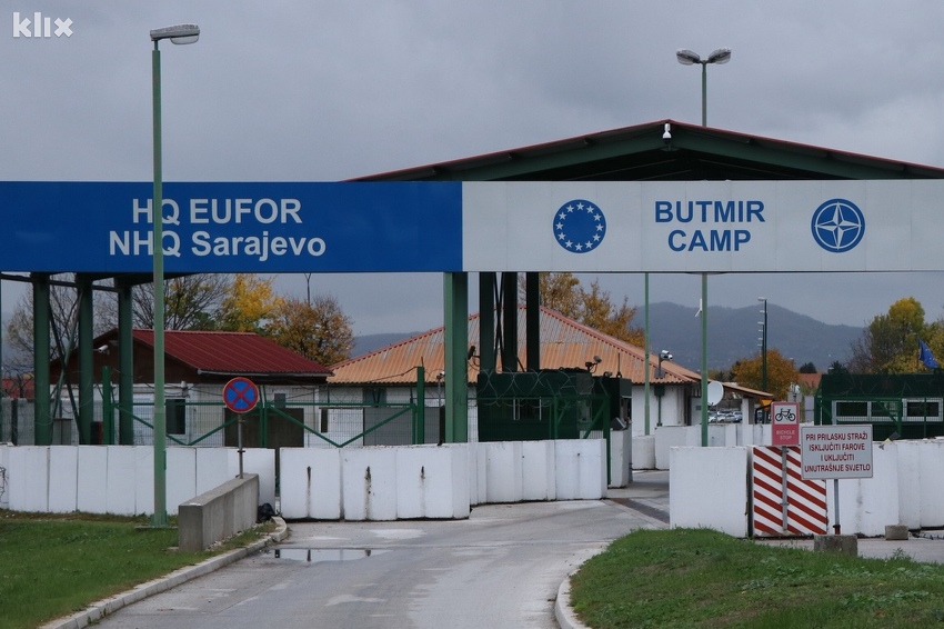 Pripadnik EUFOR-a koji je pozitivan na koronavirus nalazi se u izolaciji u bazi Butmir