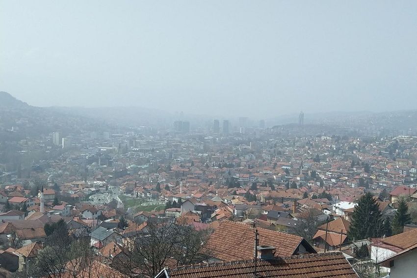 Zagađen zrak u Sarajevu (Foto: Klix.ba)
