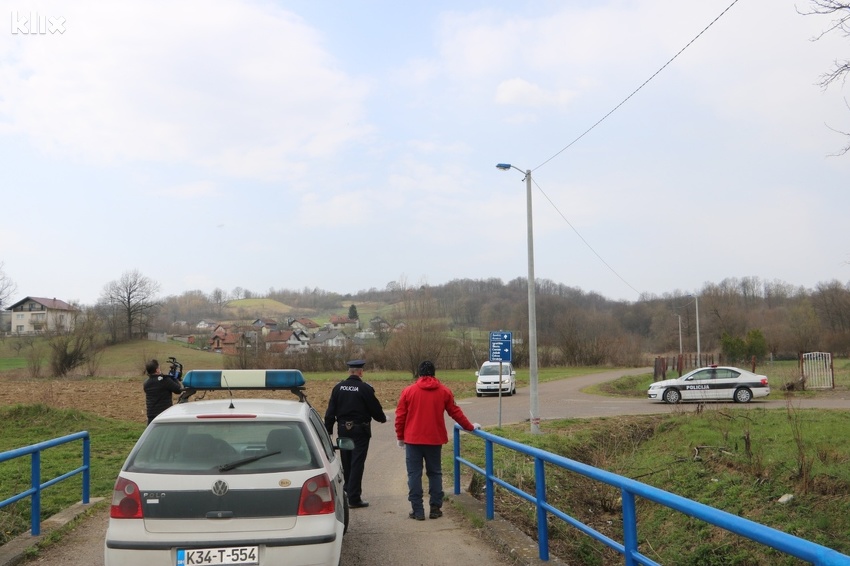 Mještani Srednje Špionice u karantinu (Foto: Klix.ba)