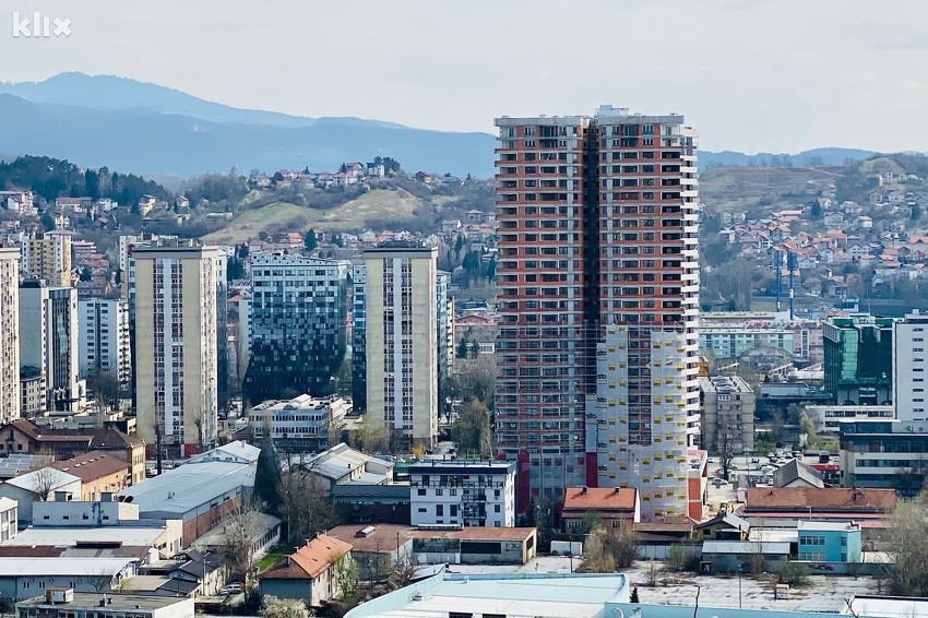 Gradilište u Sarajevu (Foto: Klix.ba)
