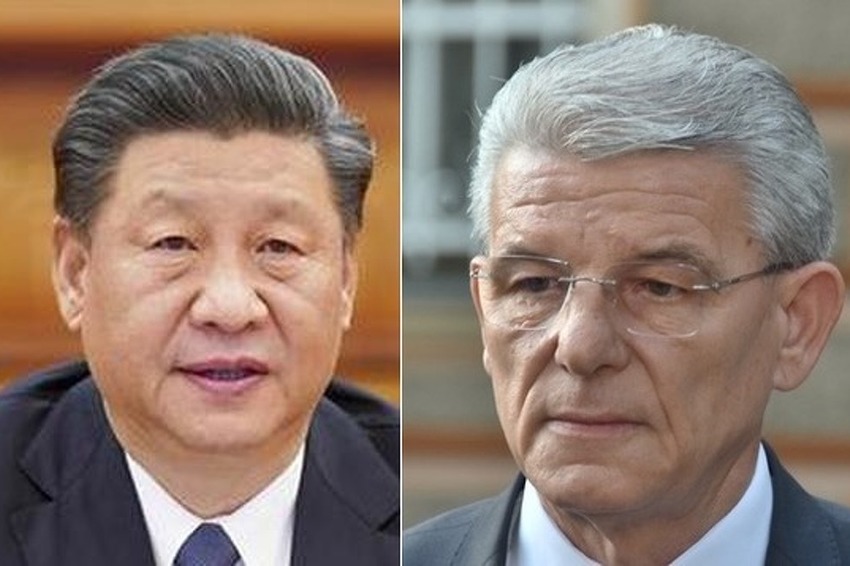 Xi Jinping i Šefik Džaferović