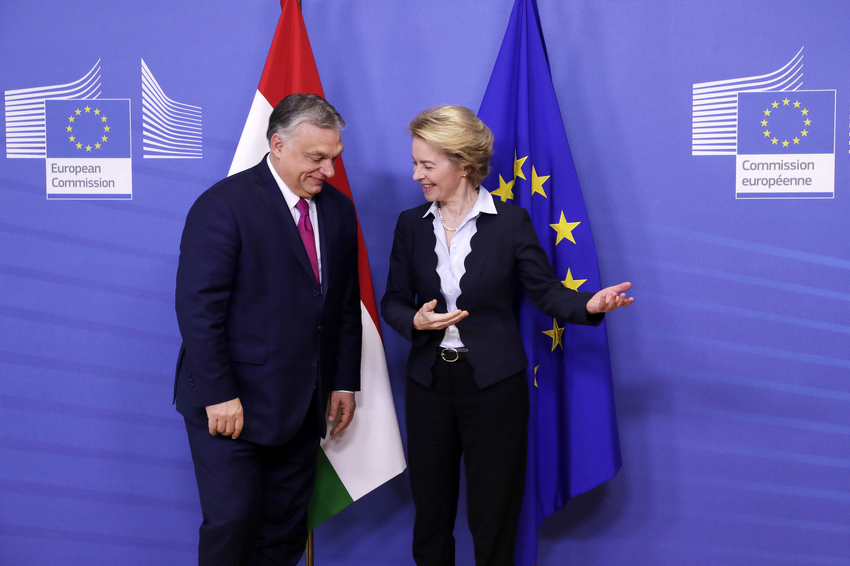 Viktor Orban i Ursula von der Leyen (Foto: EPA-EFE)