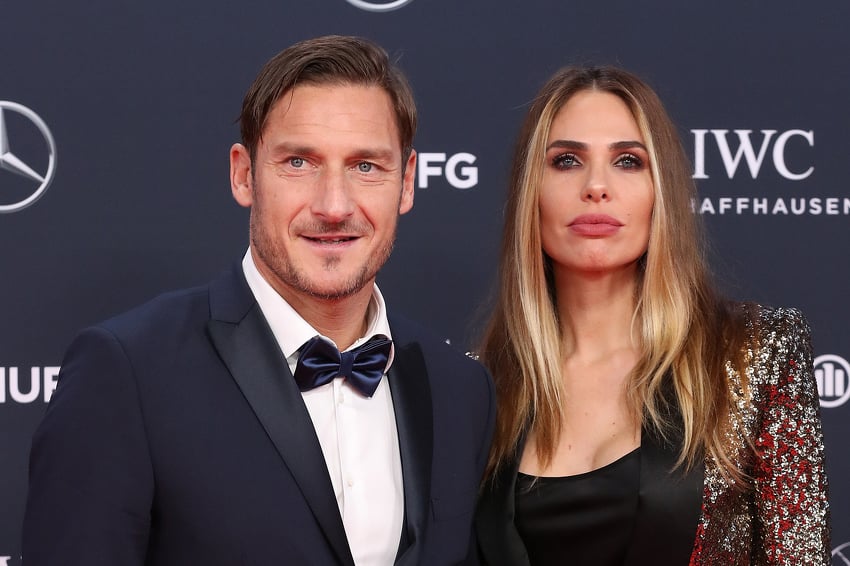 Francesco Totti i Ilary Blasi (Foto: EPA-EFE)