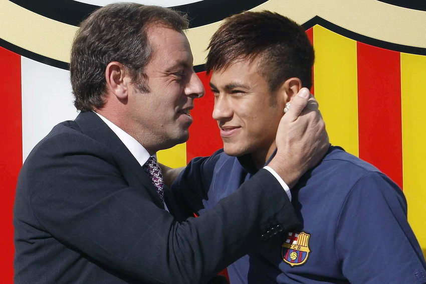 Rosell i Neymar (Foto: EPA-EFE)