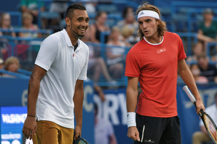 Nick Kyrgios i Stefanos Tsitsipas