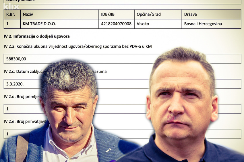 Fahrudin Solak u martu dodijelio posao od skoro 600 hiljada KM firmi svog advokata