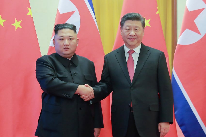 Kim Jong-un i Xi Jinping (Foto: EPA-EFE)