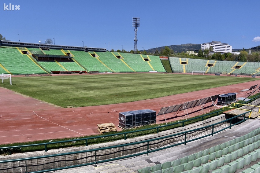 Stadion "Asim Ferhatović Hase" (Foto: D. Ć./Klix.ba)