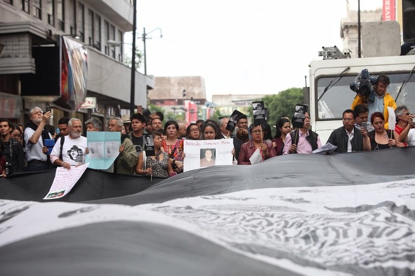 Protest meksičkih novinara u junu 2017. (Foto: EPA-EFE)
