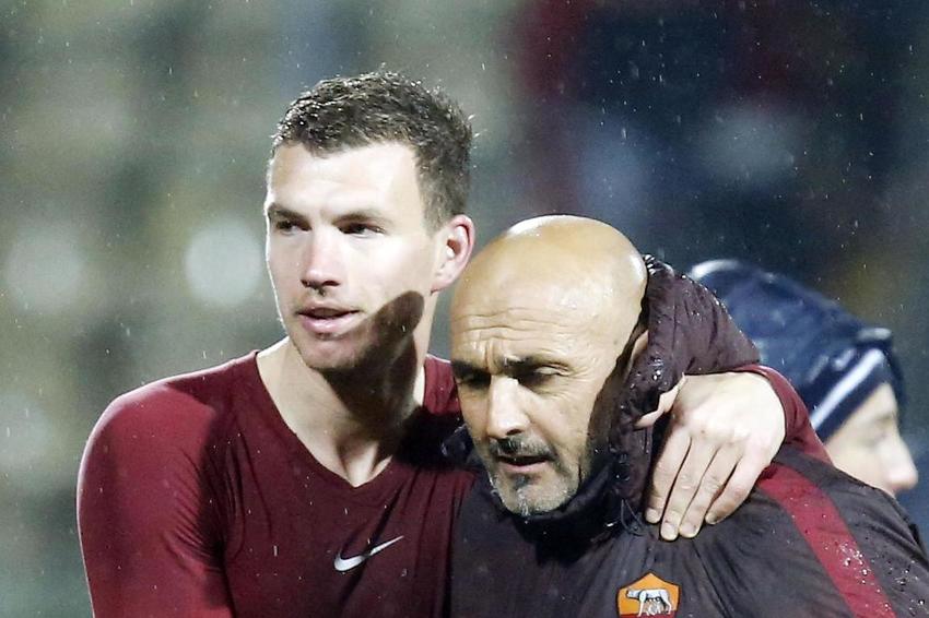 Džeko i Spalletti (Foto: EPA-EFE)