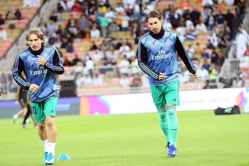 Luka Modrić i Sergio Ramos (Foto: EPA-EFE)