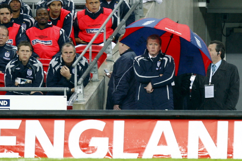Steve McClaren u meču Engleska - Hrvatska (Foto: EPA-EFE)