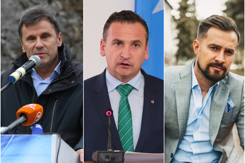 Fadil Novalić, Fahrudin Solak i Fikret Hodžić (Foto: Arhiv/Klix.ba)