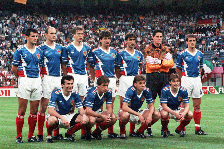 Ekipa Jugoslavije početkom 90-tih