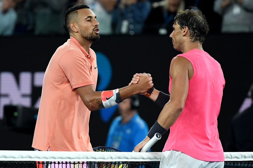 Nick Kyrgios i Rafael Nadal (Foto: EPA-EFE)