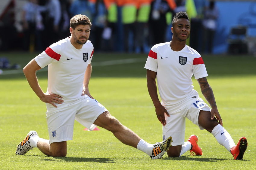 Gerrard i Sterling (Foto: EPA-EFE)