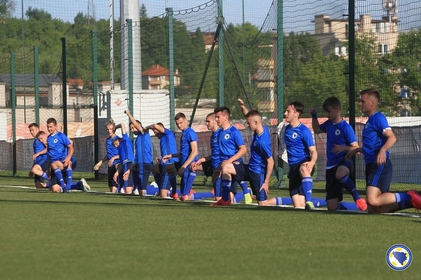 Trening U-18 reprezentacije u Zenici (Foto: NS BiH)