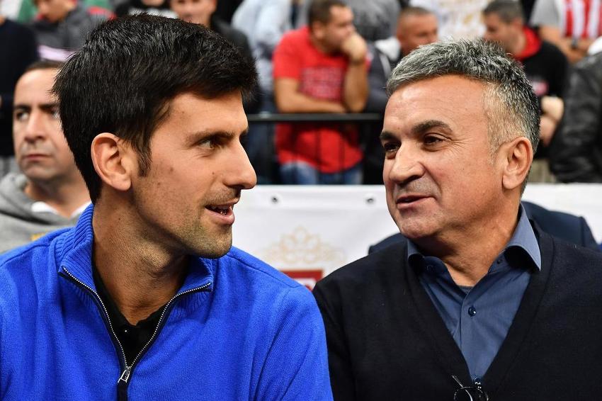 Novak i Srđan Đoković (Foto: Srđan Ilić/PIXSELL)