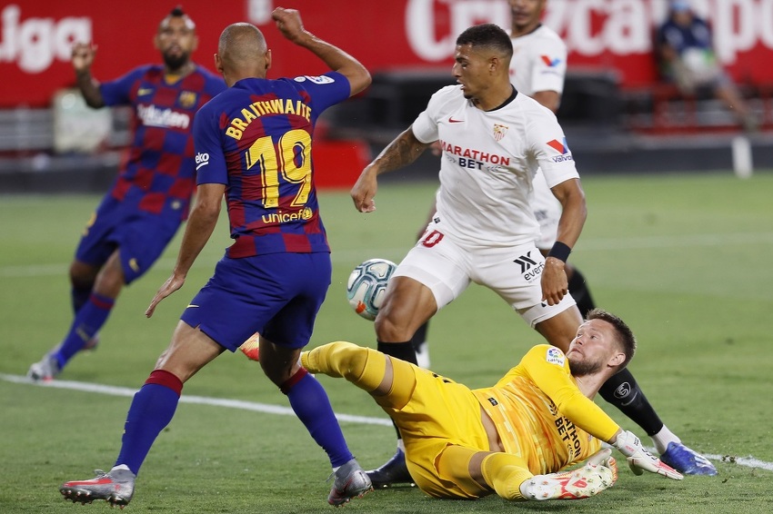 Sevilla dočekala Barcelonu (Foto: EPA-EFE)