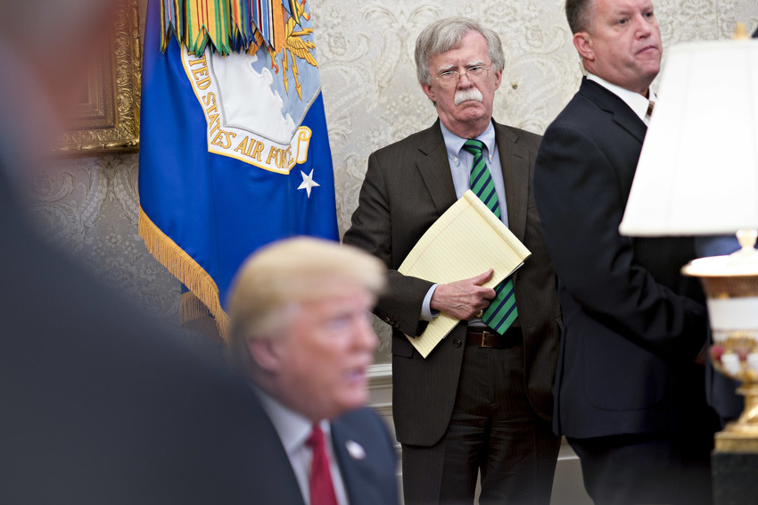 John Bolton i Donald Trump (Foto: EPA-EFE)