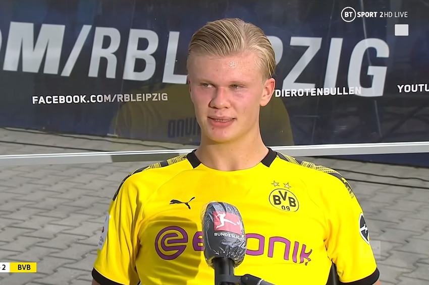 Erling Haaland (Foto: Screenshot)