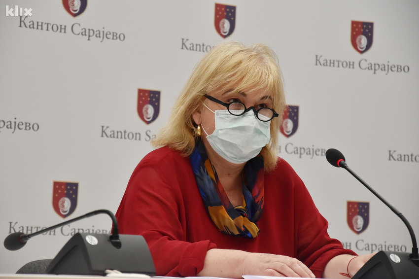 Aida Pilav, šefica Kriznog štaba Ministarstva zdravstva KS (Foto: I. Š./Klix.ba)