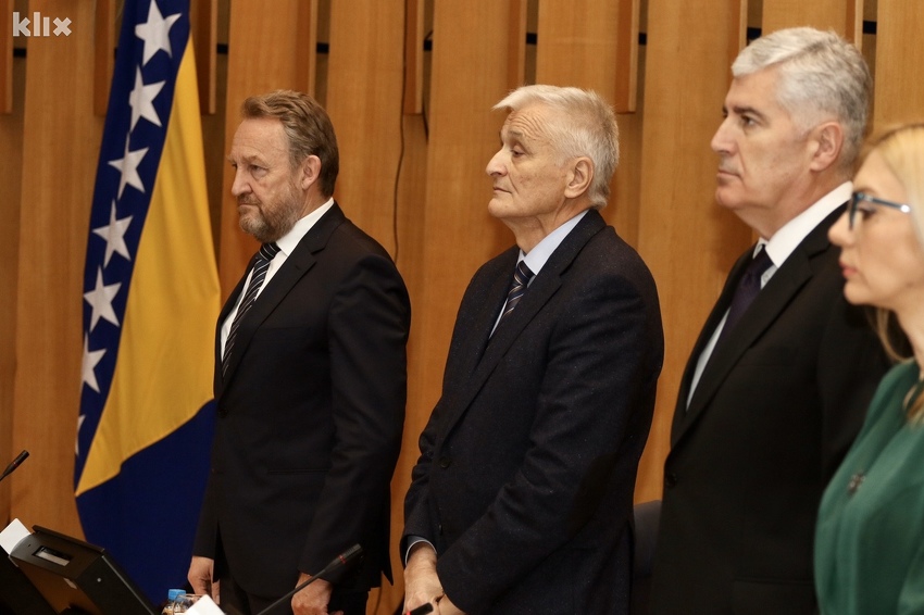 Izetbegović, Špirić, Čović (Foto: D. Ć./Klix.ba)