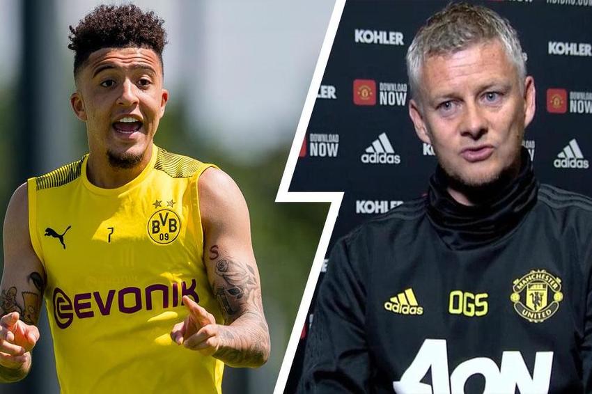 Sancho i Solskjaer (Foto: Twitter)