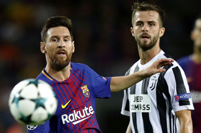 Messi i Pjanić (Foto: EPA-EFE)