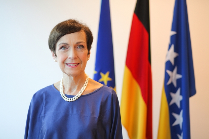 Ambasadorica Uebber (Foto: J. Agović/Njemačka ambasada Sarajevo)