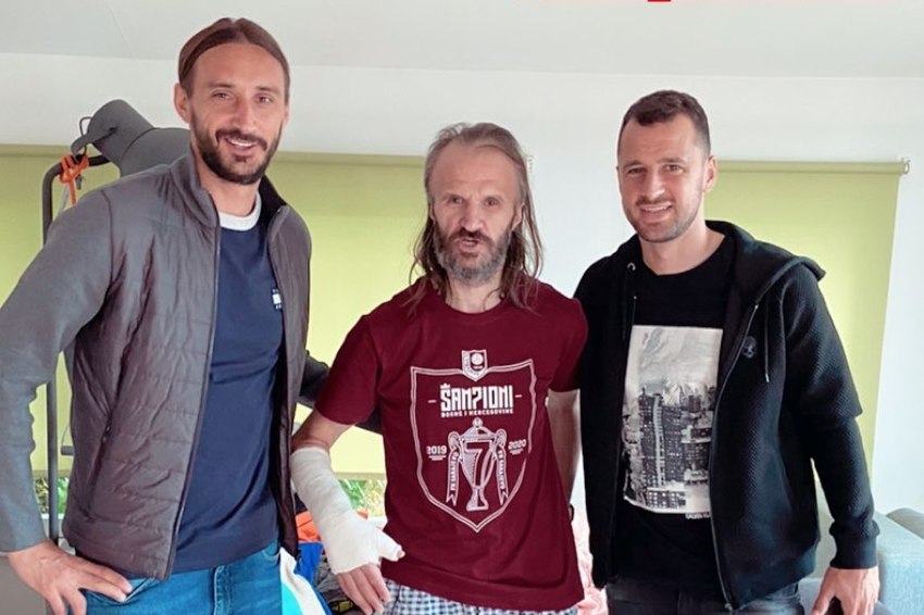 Ahmetović, Sulejmanović i Velkoski (Foto: Instagram)