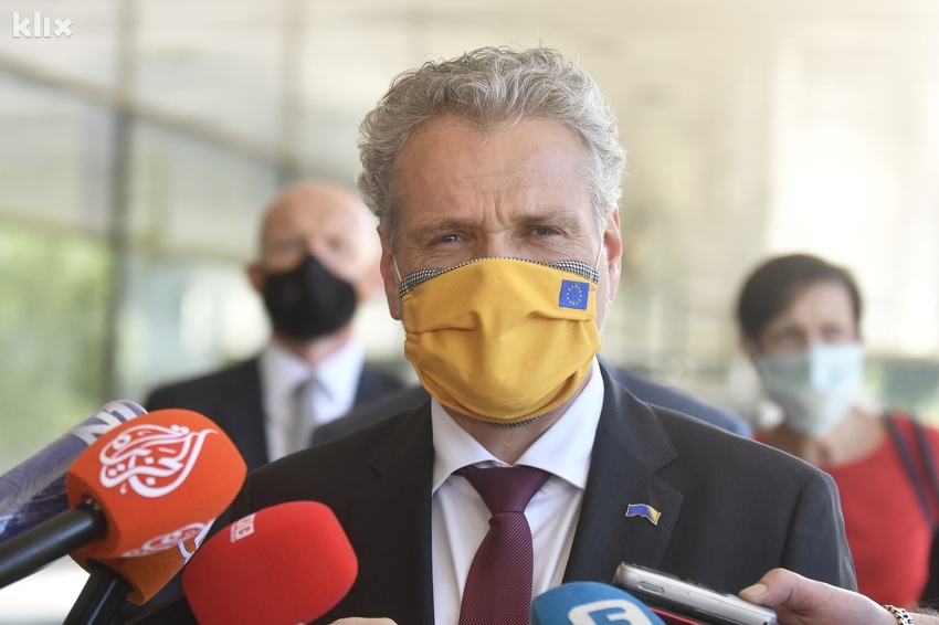 Johan Sattler, šef Delegacije EU u BiH (Foto: T. S./Klix.ba)