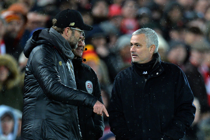 Jurgen Klopp i Jose Mourinho (Foto: EPA-EFE)