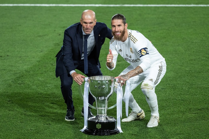 Zidane i Ramos (Foto: EPA-EFE)