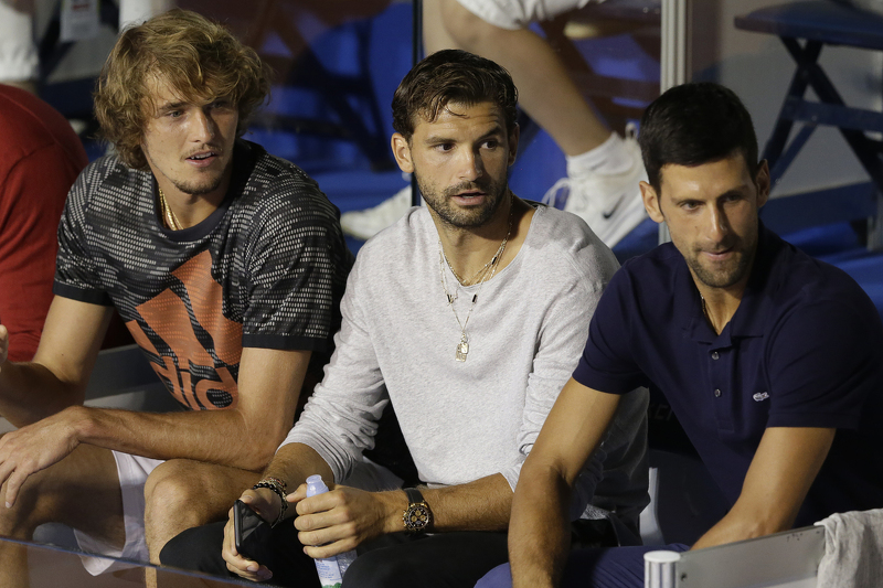 Grigor Dimitrov (u sredini) (Foto: EPA-EFE)