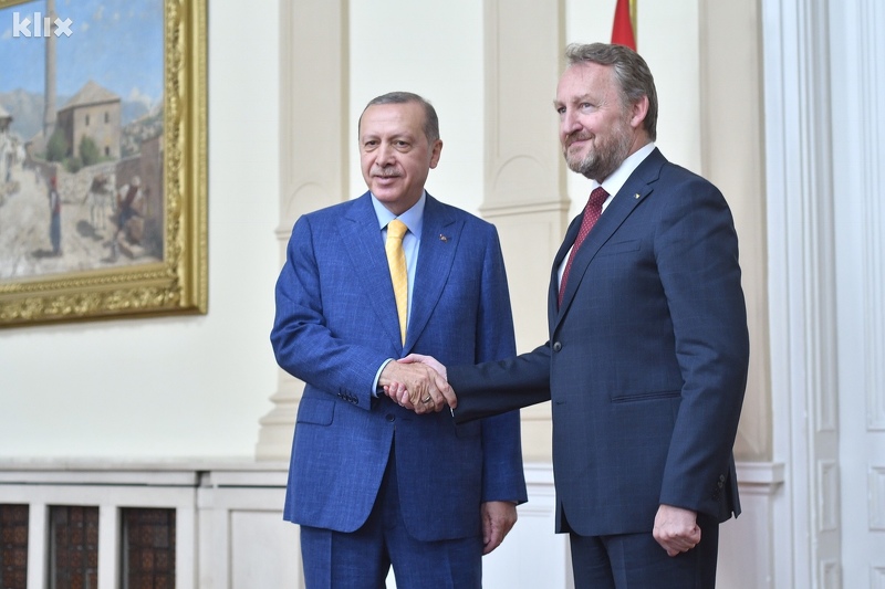 Recep Tayyip Erdogan i Bakir Izetbegović (Foto: N. G./Klix.ba)