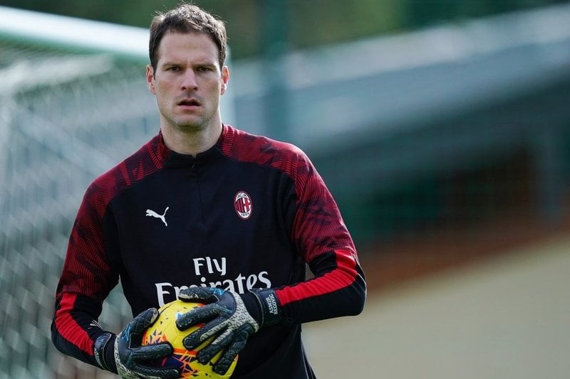 Asmir Begović (Foto: AC Milan)