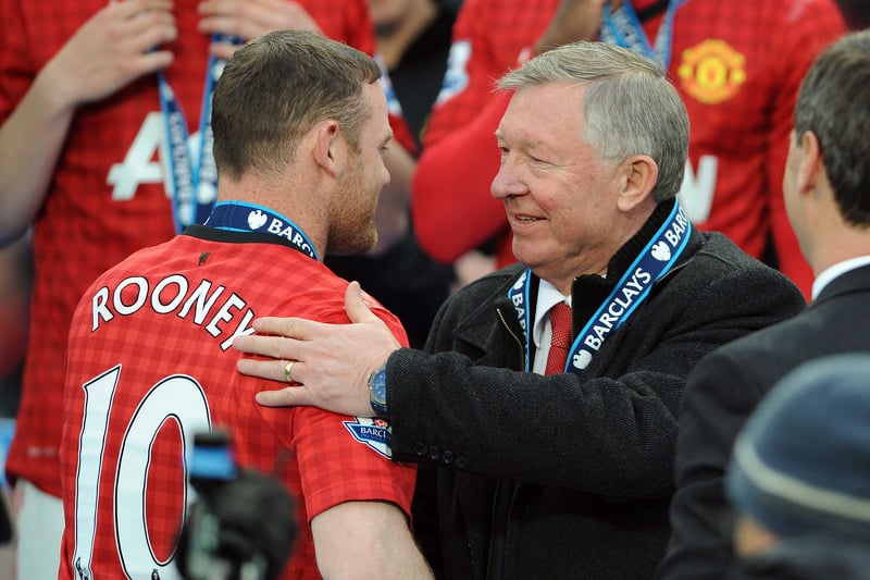 Wayne Rooney i Alex Ferguson (Foto: EPA-EFE)