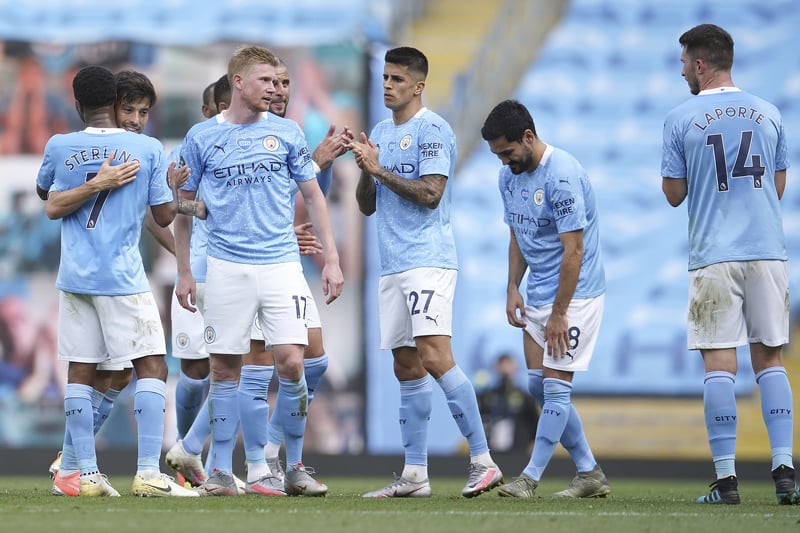 Nogometaši Manchester Cityja (Foto: EPA-EFE)