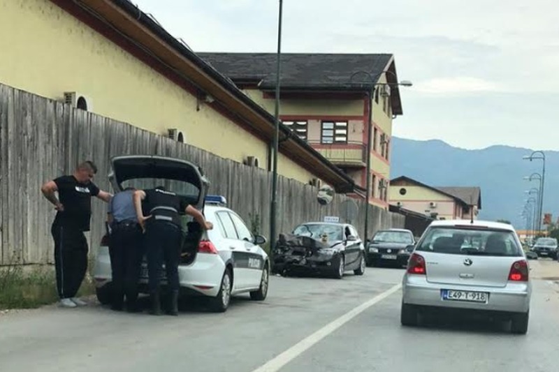 Saobraćajna nesreća u Goraždu: Instruktor u autoškoli vozio s 3,3 promila alkohola u krvi