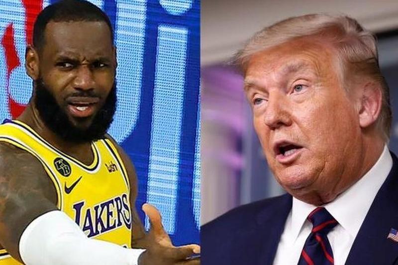 Foto: LeBron James i Donald Trump