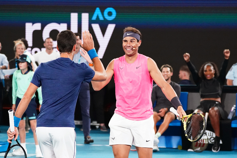 Rafael Nadal i Novak Đoković (Foto: EPA-EFE)