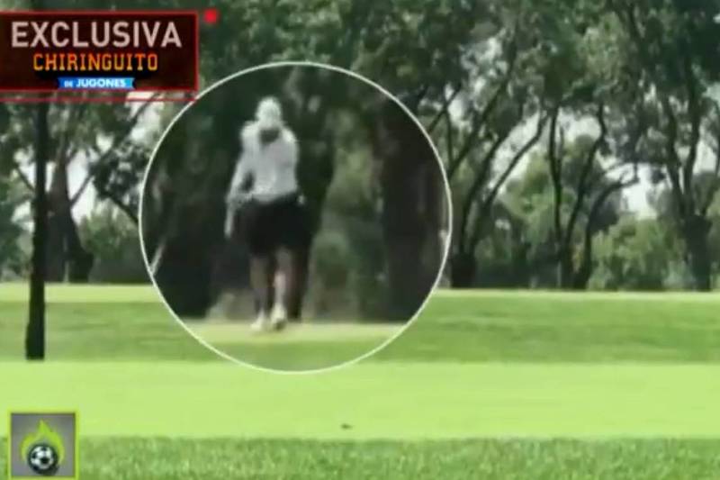 Bale igra golf (Foto: Screenshot)