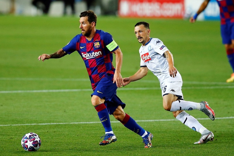 Barcelona - Napoli (Foto: EPA-EFE)