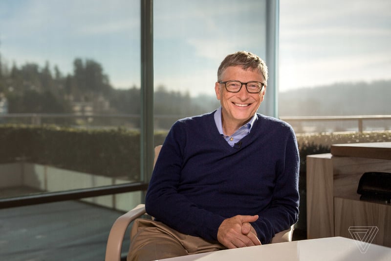 Bill Gates (Ryan Manning / The Verge)