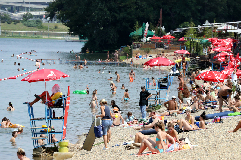 Ada Ciganlija u Beogradu ovog vikenda (Foto: EPA-EFE)