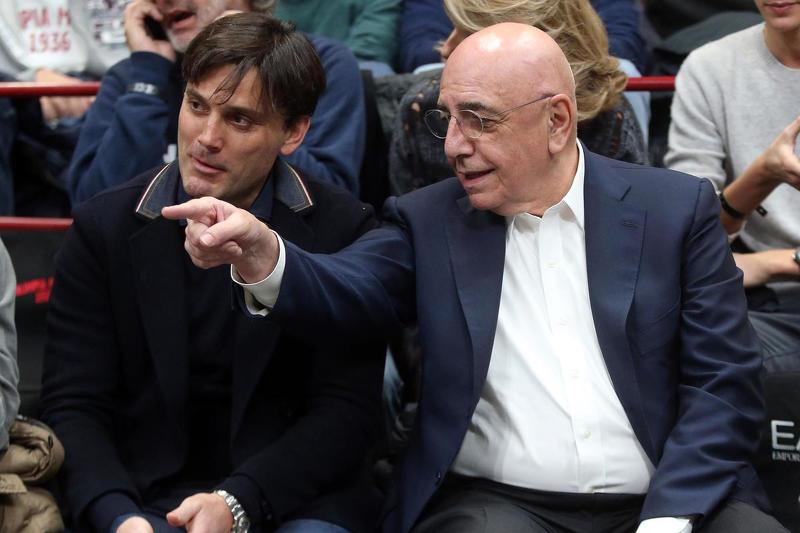 Adriano Galliani i Vincenzo Montella (Foto: EPA-EFE)